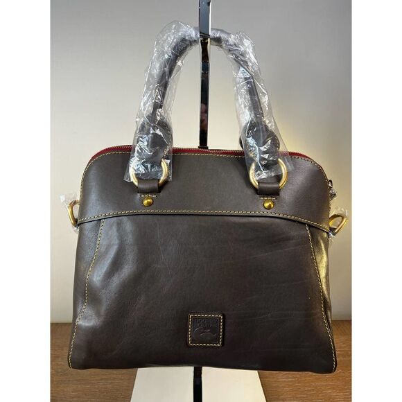 Dooney & Bourke Handbags - Dooney & Bourke Florentine Leather Cameron In color Charcoal
